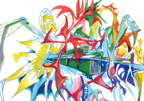 taipei fine art museum spider is out of museum (1)